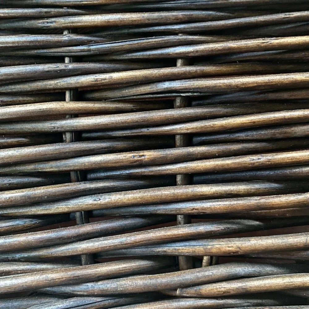 Natural Brown Wicker Storage Basket